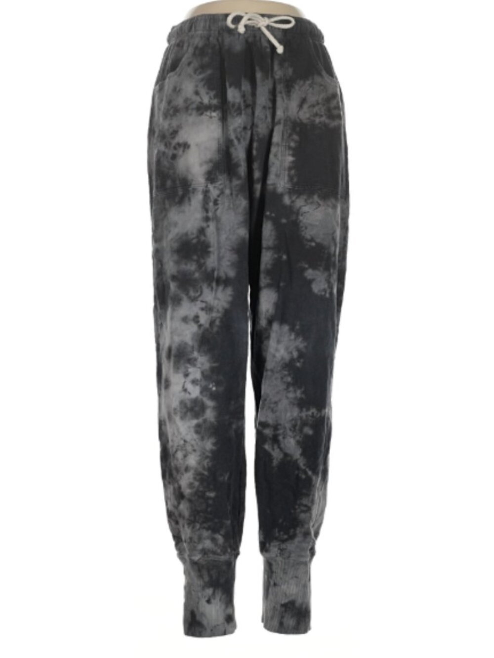 Big Bud Press Classic Jogger Sweatpants Black Magic Waters Tie Dye Size Medium
